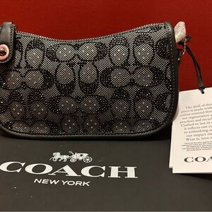 Coach Black and Gray Women's Bag